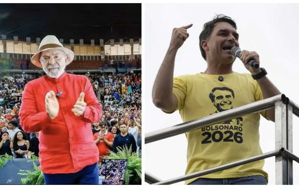 PODERDATA: FLÁVIO BOLSONARO (52%) VS. LULA (48%) NO 2º TURNO