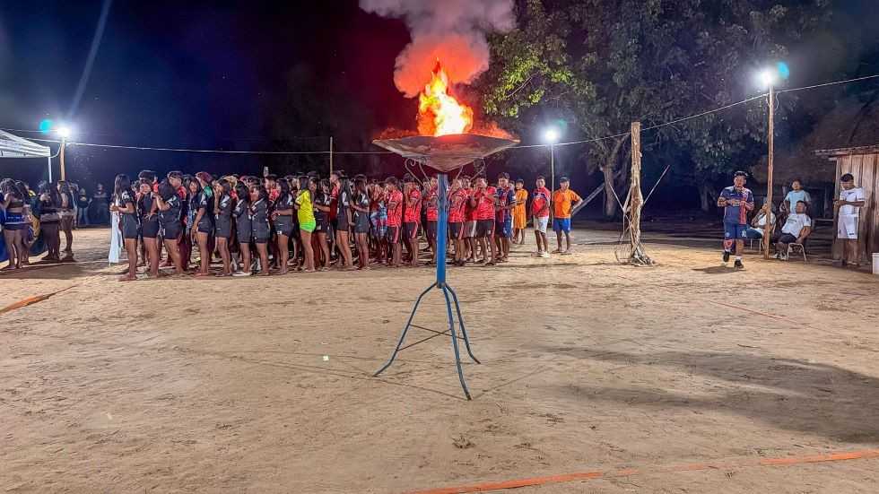 Guarantã do Norte abre Olimpíadas Indígenas com celebração da cultura e das tradições do povo Panará